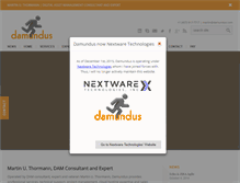 Tablet Screenshot of damundus.com